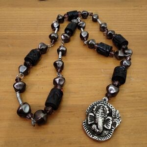 Ganesha Elephant Pendant Necklace